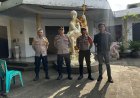 Berikan Kenyamanan Beribadah, Personel Samapta Polres Ciamis Bersiaga di Gereja St. Yohanes Pembabtis