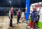 Humanis, Pasukan Patroli Roda 4 Polres Ciamis Datangi Obvit SPBU Benteng
