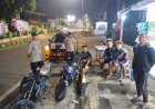 Berikan Rasa Aman, Personel Polsek Kawali Polres Ciamis Patroli Dialogis di Malam Hari
