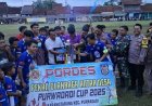 Polsek Lakbok Polres Ciamis Kawal Ketat Final Pordes Purwadadi Cup 2025, Bentuk Dukungan Polri dalam Pembinaan Generasi Muda dan Kamtibmas