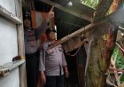 ‎Hujan Angin di Rancah Runtuhkan Rumah, Kapolres Ciamis Imbau Warga Rutin Pangkas Pohon