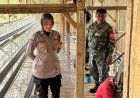 Dukung Asta Cita Presiden RI, Polsek Ciamis Ajak Peternak Ayam Petelur Ikut Wujudkan Hanpangan