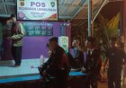 Humanis, Pasukan Roda 4 Polres Ciamis Patroli dan Beri Imbauan ke Warga di Pos Ronda Kebon Jati