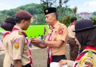 Polres Ciamis Kukuhkan Calon Anggota Saka Bhayangkara Panjalu Angkatan XV, Wujudkan Generasi Muda Disiplin dan Berkarakter