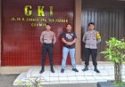 Berikan Kenyamanan Beribadah, Polres Ciamis Bersiaga di GKI Ciamis