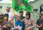 Kuatkan Karakter Konservasi, Polres Ciamis Kawal Pembukaan WANARALLY VI Saka Wanabakti di Kawali
