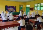 Polsek Cipaku Tanamkan Nilai Kepemimpinan Sejak Dini kepada Pelajar SMPN 3 Cipaku