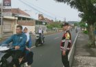 Polsek Kawali Laksanakan Strong Point Pagi, Wujud Nyata Kepedulian Polri terhadap Kelancaran dan Keselamatan Berlalu Lintas