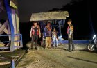 Jaga Harkamtibmas, Samapta Polres Ciamis Keliling Perkotaan Sambangi dan Jembatan Cirahong