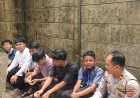 Polsek Cikoneng Polres Ciamis Datangi MTs N 9 Ciamis Koorkom Bahaya Kenakalan Remaja