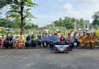 Polsek Sukadana Polres Ciamis Berperan Aktif dalam Peringatan Hari Pahlawan Tahun 2025 Tingkat Kecamatan Sukadana