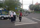 Polsek Kawali Polres Ciamis Laksanakan Giat Gatur Lalin Pagi untuk Wujudkan Kamseltibcar Lantas di Jam Sibuk