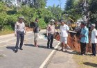 Polres Ciamis Pantau Pembangunan Jembatan Bailey untuk Kelancaran Mobilitas Warga