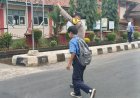 Pengaturan Lalu Lintas Pagi, Cara Polsek Lakbok Polres Ciamis Beri Pelayanan Prima ke Masyarakat