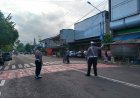 Polsek Ciamis Maksimalkan Strong Point Pagi Hari, Wujudkan Keamanan Lalu Lintas dan Keselamatan Pelajar