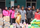 Polres Tapanuli Selatan Salurkan Bantuan Sosial untuk Korban Bencana Alam di Kelurahan Reniate