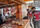 Jaga Stabilitas Harga Jelang Nataru, Polres Ciamis Awasi Bahan Pokok di Pasar Manis Ciamis