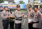 Polres Ciamis Gelar Upacara Penghargaan dan Umroh Gratis bagi Personel Berprestasi sebagai Wujud Apresiasi atas Dedikasi Kepolisian