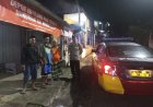 Berikan Rasa Aman, Personel Polsek Kawali Polres Ciamis Patroli Dialogis di Malam Hari
