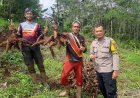 Perkuat Sinergitas, Polsek Sukadana Polres Ciamis Koorkom ke Petani Singkong di Dusun Desa Kolot