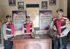 Personel Piket Jaga Siaga 24 Jam Layani Warga di Mako Polsek Cipaku Polres Ciamis