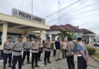Perkuat Koordinasi Internal, Polsek Lakbok Apelkan Puluhan Personel dan ASN Polri Sebelum Bertugas
