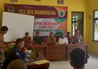 Ikuti Musdes Tingkat Desa Bojongmalang, Polsek Cimaragas Sampaikan Imbauan Kamtibmas