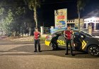 Samapta Polres Ciamis Patroli di Jalan Raya Ruko Terminal Ciamis Antisipasi Balapan Liar dan Premanisme