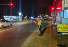 Malam Perayaan Hari Natal 2025, Situasi Arus Lalu Lintas di Ciamis Masih Terpantau Ramai Lancar