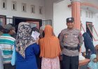 Pastikan Berjalan Aman, Polsek Rajadesa Awasi Pembagian BLTS Kesra Kecamatan Rajadesa