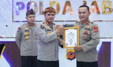 Sat Binmas Polresta Bandung Raih Penghargaan Terbaik Dalam Pelaporan Kegiatan Tahun 2025