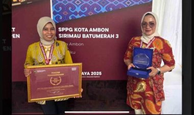 SPPG Polda Maluku Raih Penghargaan SPPG Inspiradaya 2025, Perkuat Komitmen Pemberdayaan dan Keamanan Pangan Berbasis Komunitas
