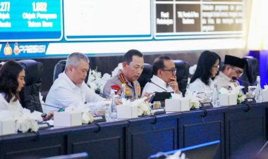 Kapolri Hadiri Rakor Lintas Sektoral, Sinergisitas Stakeholder Kunci Pelayanan Nataru