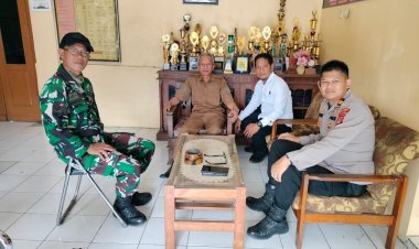 Koorkom Bareng Tomas, Kapolsek Cihaurbeuti: Mari Jaga Kamtibmas Menghadapi Nataru