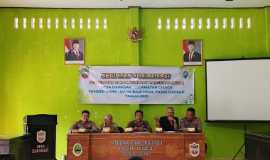 Polsek Cisaga Kawal Sosialisasi Percepatan PBB 2025, Dorong Kesadaran Warga dan Jaga Kondusivitas Wilayah