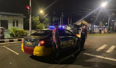 Jelang Nataru, Polres Ciamis Intensif Patroli di Malam Hari Antisipasi Balapan Liar dan Tindak Kriminalitas