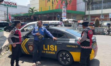 Jelang Nataru, Himbauan Kamtibmas Masif Disampaikan Sat Samapta Polres Ciamis ke Warga