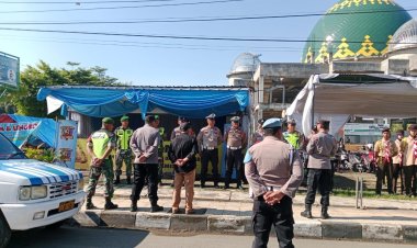 Polsek Banjarsari Siagakan Personel di Pos Pengamanan, Pastikan Pelayanan Natal dan Tahun Baru Berjalan Aman