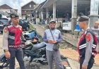 Cipkon Kamtibmas, Satgas Preventif Polres Ciamis Datangi Juru Parkir Pasar Manis Ciamis