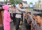 Polres Ciamis Gelar Upacara Korp Raport Kenaikan Pangkat, Dorong Profesionalisme dan Integritas Personel