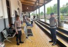Polres Ciamis Intensifkan Patroli KRYD di Stasiun Ciamis, Wujudkan Keamanan dan Kenyamanan Masyarakat