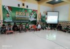 Polsek Lakbok Polres Ciamis Berikan Pembinaan ke Peserta PKD Gerakan Pemuda Ansor