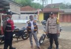 Polsek Sukadana Intensifkan Patroli Dialogis Siang, Wujud Kehadiran Polri Jaga Keamanan dan Kenyamanan Warga
