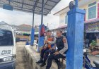 Perkuat Sinergitas, Polsek Cikoneng Polres Ciamis Koorkom Bareng Pedagang dan Supir di Terminal Sindangkasih