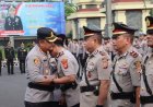Upacara Sertijab dan Wisuda Purnabhakti Personel Polri, Wujud Peran Kepolisian Jaga Regenerasi dan Profesionalisme di Polres Ciamis