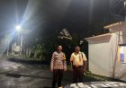 Berikan Rasa Aman, Personel Polsek Kawali Polres Ciamis Patroli Dialogis di Malam Hari