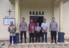 Polsek Lakbok Laksanakan Pengamanan Ibadah Minggu, Wujud Peran Polri Jaga Kebebasan Beragama dan Kamtibmas