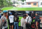 Polres Ciamis Amankan Pemberangkatan Viking Galuh ke GBLA, Polri Hadir Jaga Ketertiban dan Keselamatan Suporter