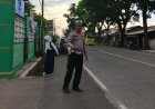 Polsek Cikoneng Laksanakan Strong Point Pagi, Wujud Peran Polri Jaga Kelancaran Lalu Lintas dan Keselamatan Warga