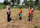 Polsek Banjarsari Dukung Program Swasembada Pangan, Polisi Turun Langsung Cek Persiapan Lahan Tanam Jagung